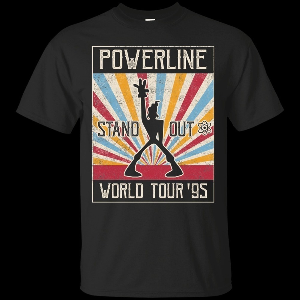 Powerline Stand Out World Tour 95 Tshirt